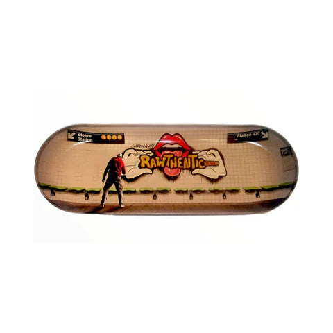 Raw - Brown Skateboard Rolling Tray