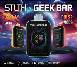 STLTH X GEEK BAR 80K Disposable Vapes Review