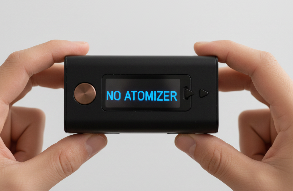 Why Does My Vape Say No Atomizer? (And How To Fix It)