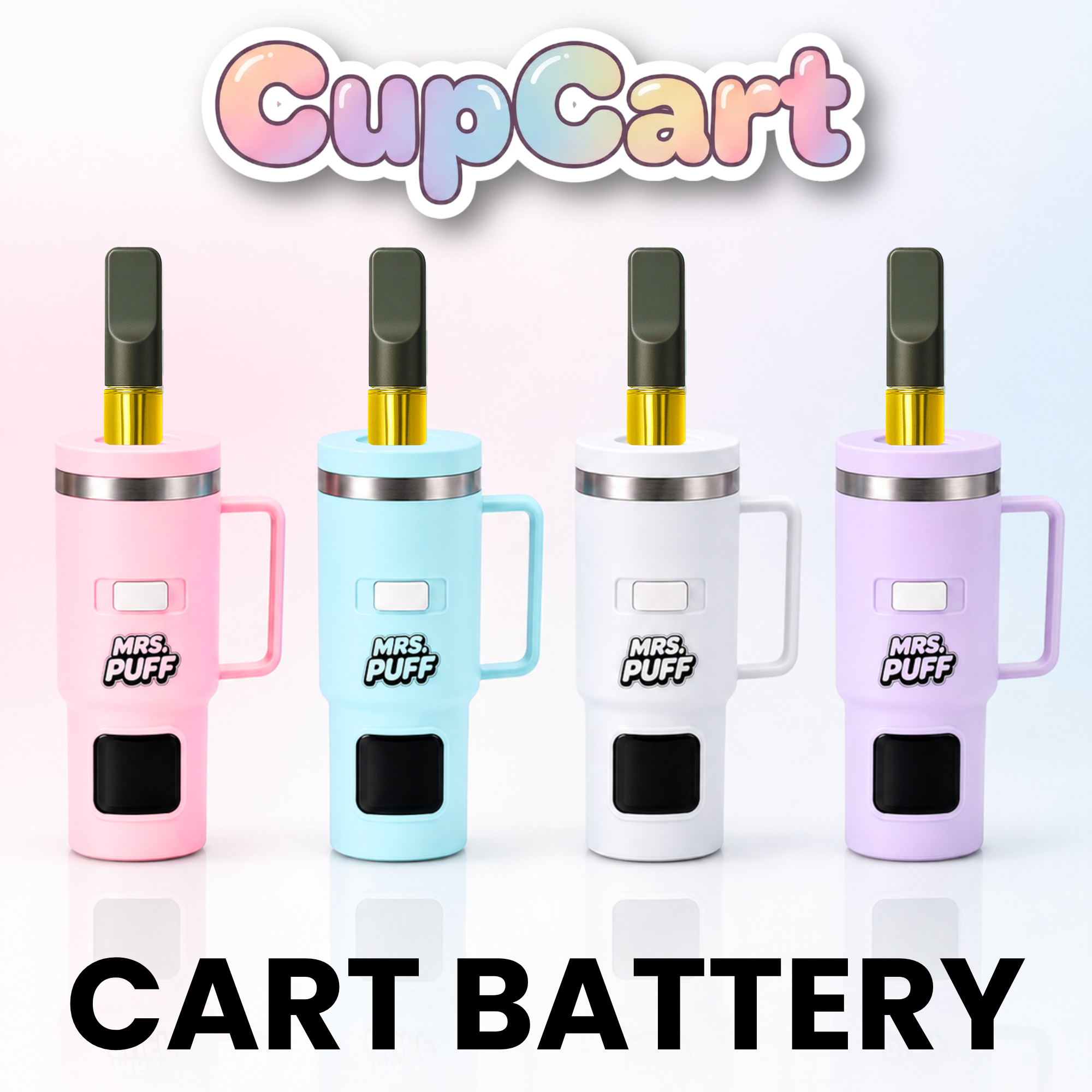 Smyle - Cup Cart 510 Battery by Mrs. Puff