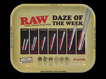 Raw - Daze Of The Week Large Tray