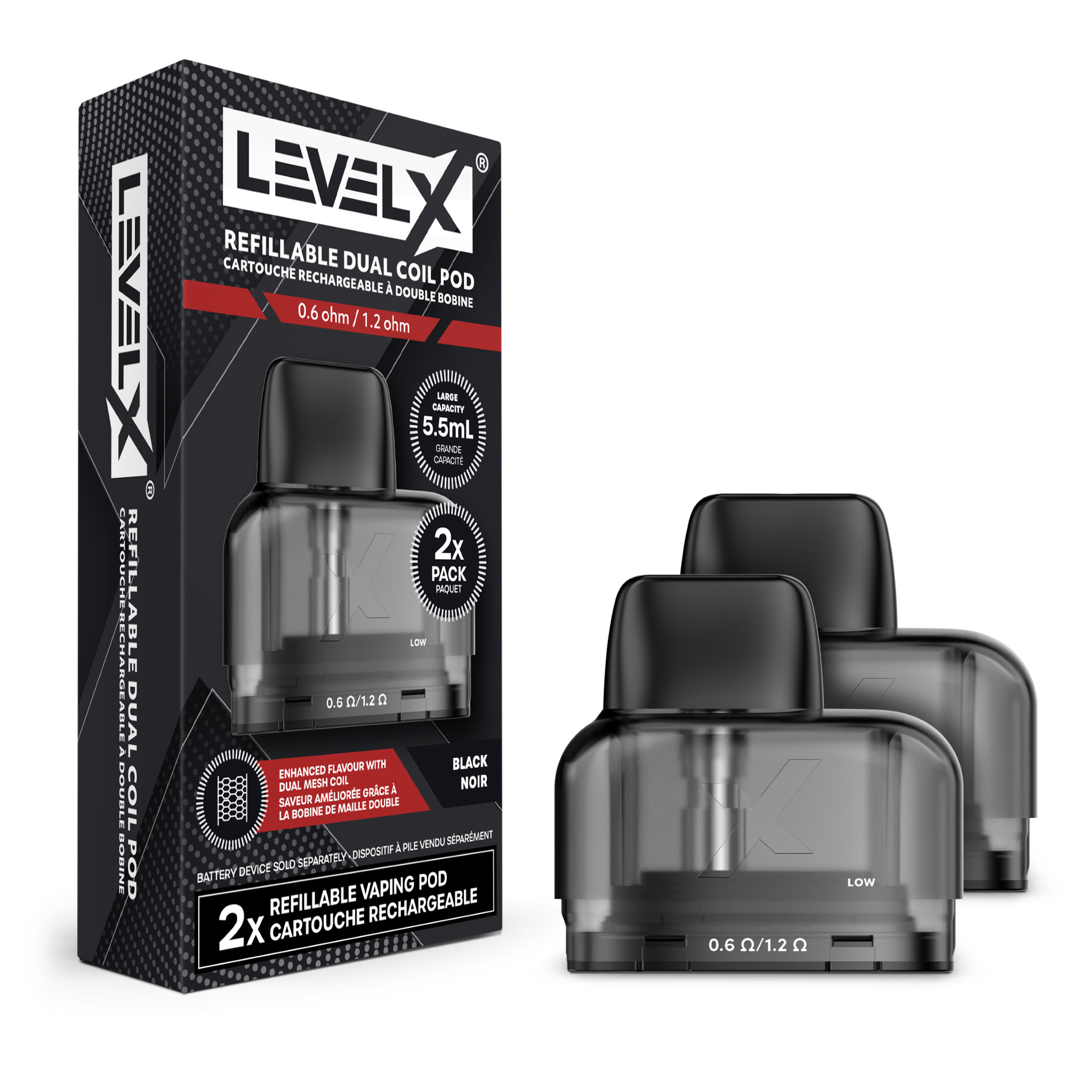 Level X - Refillable Pod