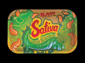 Raw - Strain Rolling Tray - Sativa - Small