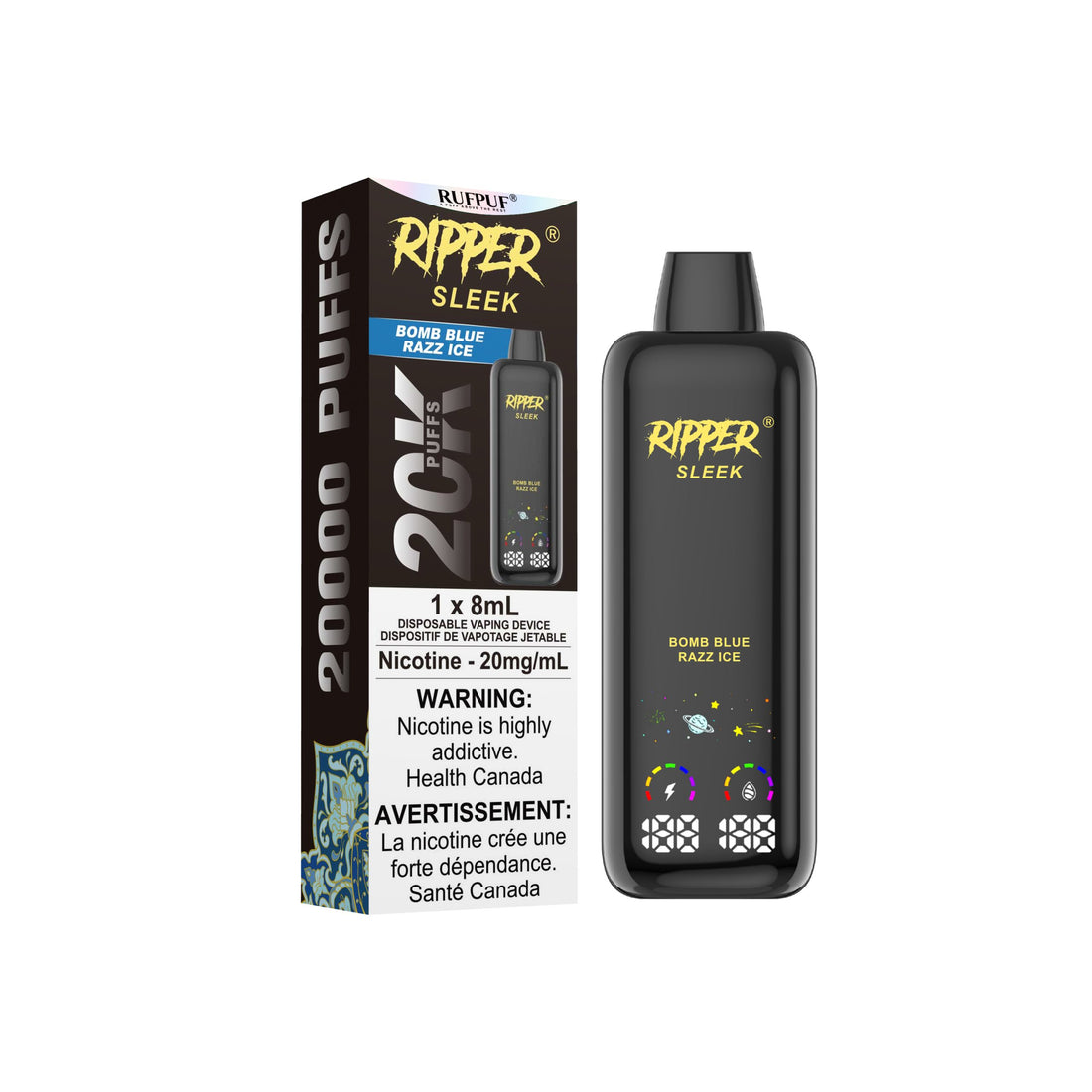 Ripper Sleek - Bomb Blue Razz Ice