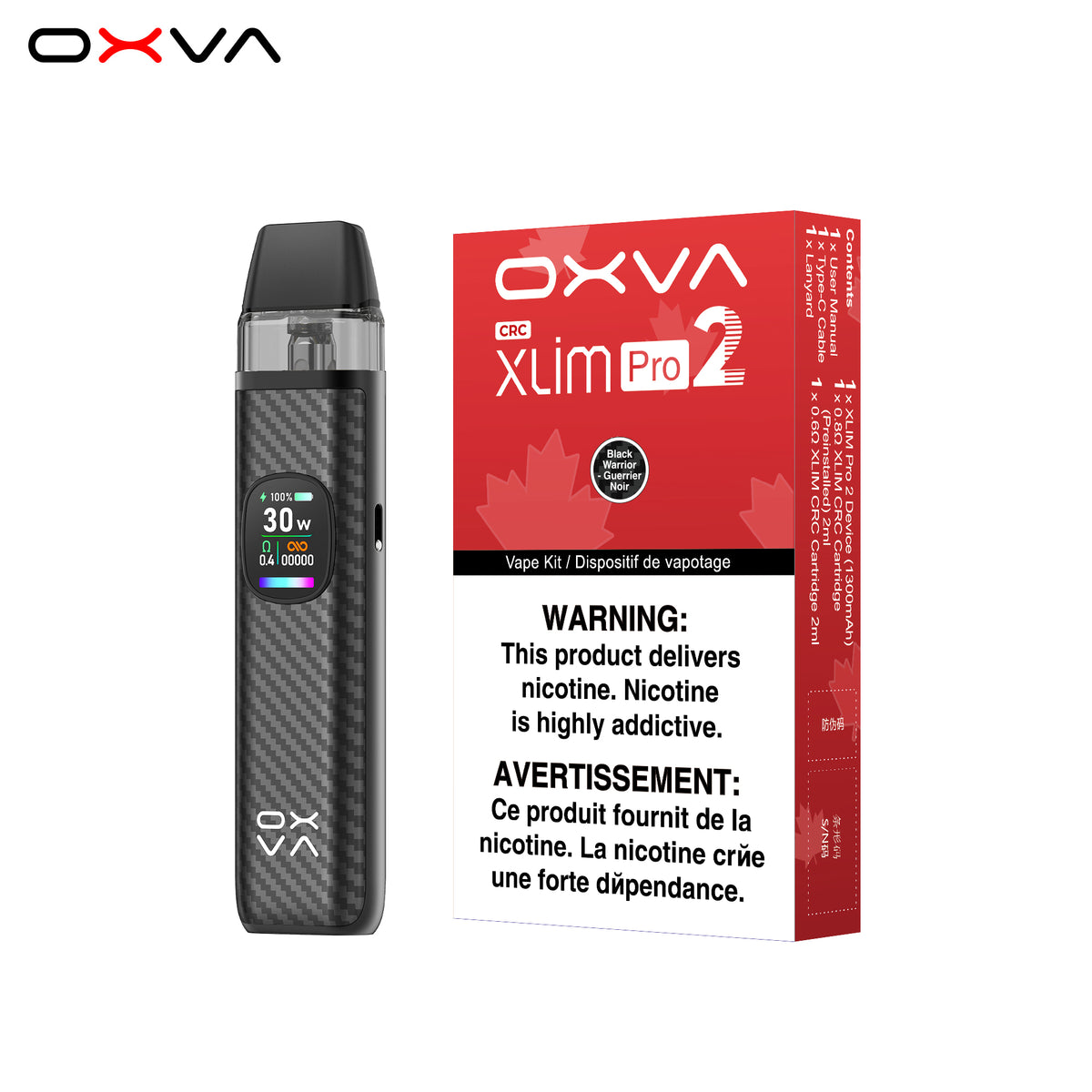 OXVA - Xlim Pro 2 | Cold Turkey Vape Shop | Starter Kits OXVA - Xlim Pro 2 | Cold Turkey Vape Shop | Starter Kits