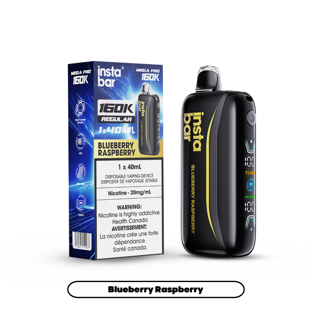 Insta Bar 160K - Blueberry Raspberry