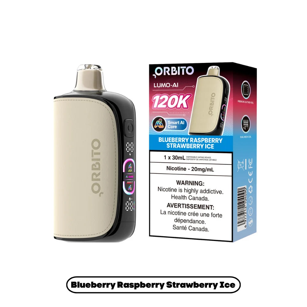 Orbito Lumo - Blueberry Raspberry Strawberry Ice