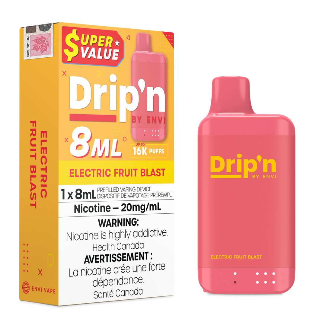 Drip'n 8ML - Electric Fruit Blast
