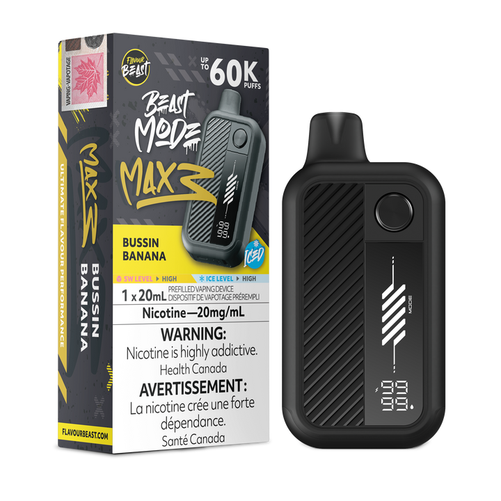 Flavour Beast Beast Mode Max 3 - Bussin Banana