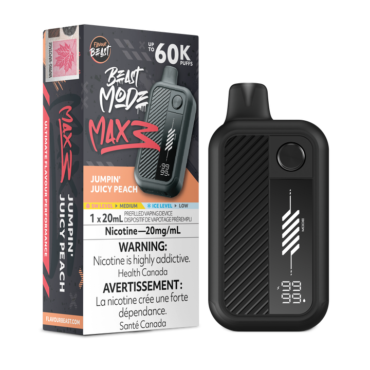 Flavour Beast Beast Mode Max 3 - Jumpin' Juicy Peach