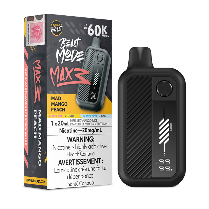 Flavour Beast Beast Mode Max 3 - Mad Mango Peach