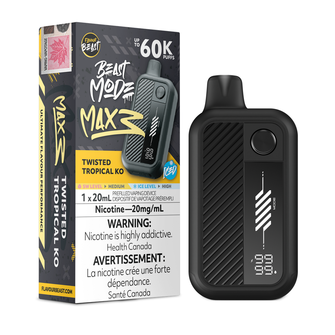 Flavour Beast Beast Mode Max 3 - Twisted Tropical KO