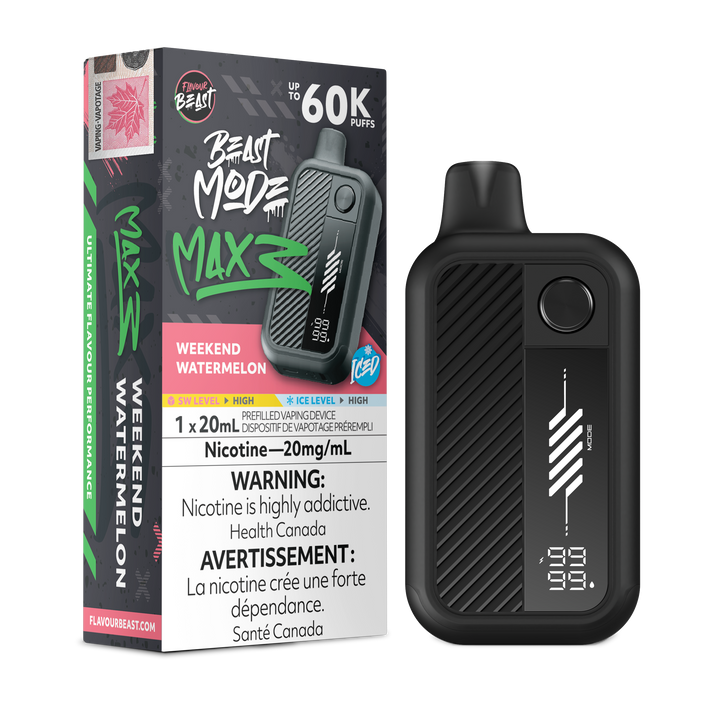 Flavour Beast Beast Mode Max 3 - Weekend Watermelon