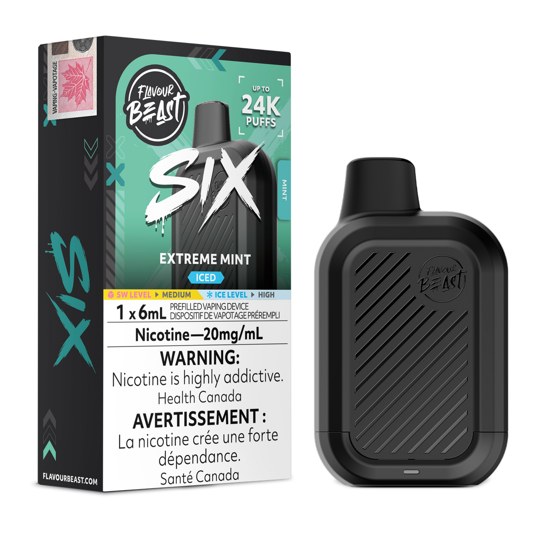 Flavour Beast SIX - Extreme Mint Iced