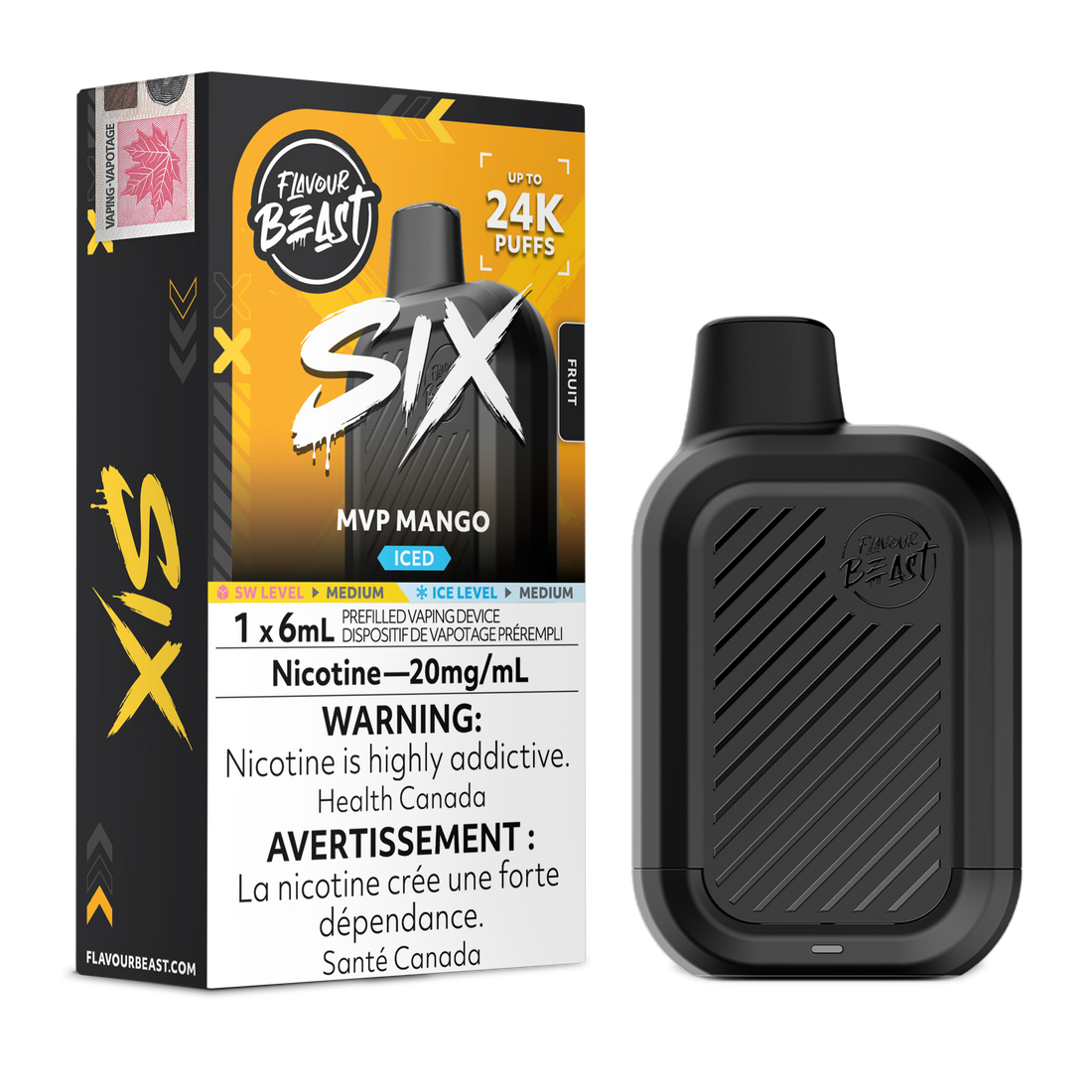 Flavour Beast SIX - MVP Mango Iced