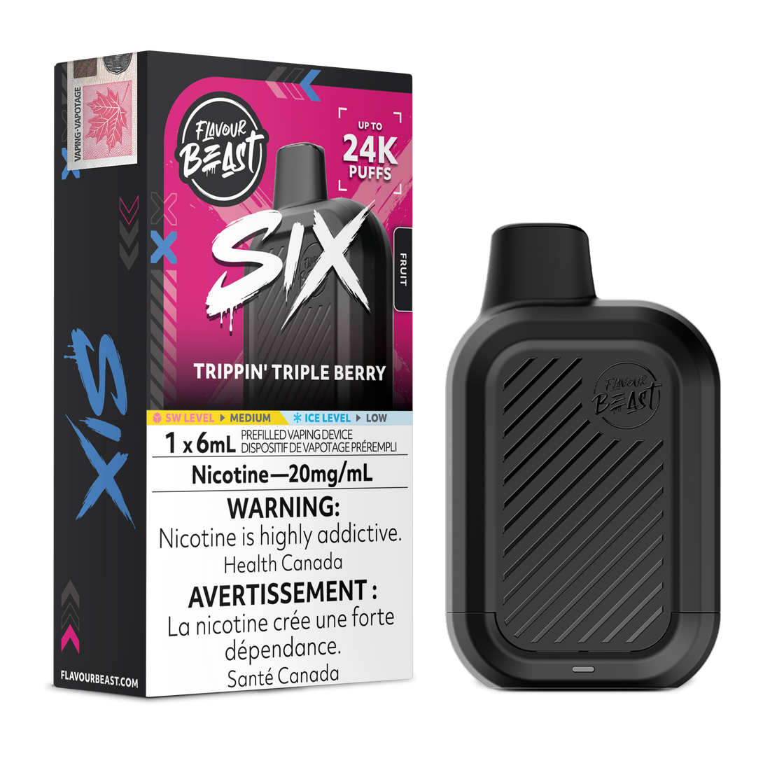 Flavour Beast SIX - Trippin' Triple Berry
