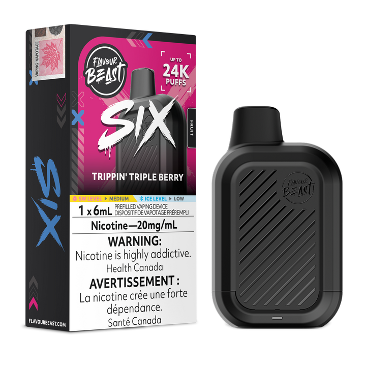 Flavour Beast SIX - Trippin' Triple Berry