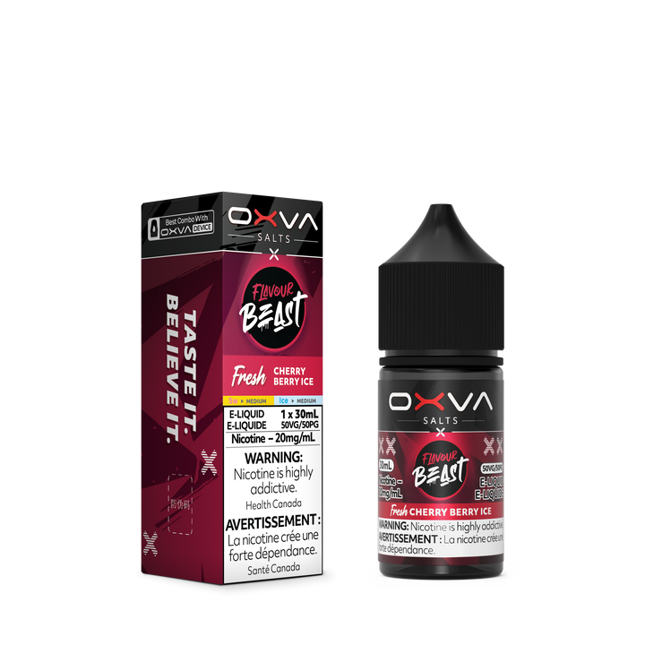 Flavour Beast x OXVA E-Liquid - Cherry Berry Ice