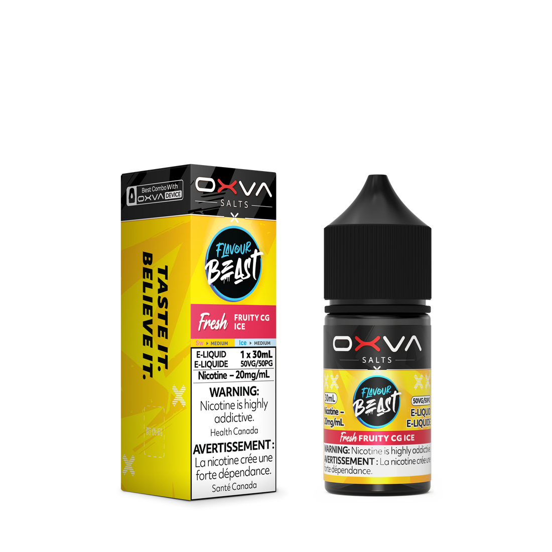 Flavour Beast x OXVA E-Liquid - Fruity CG Ice