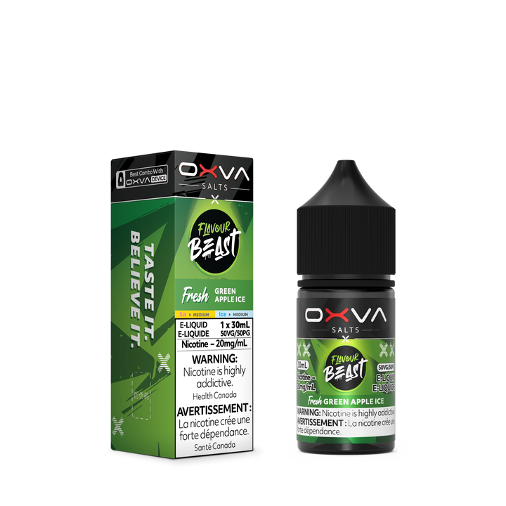 Flavour Beast x OXVA E-Liquid - Green Apple Ice