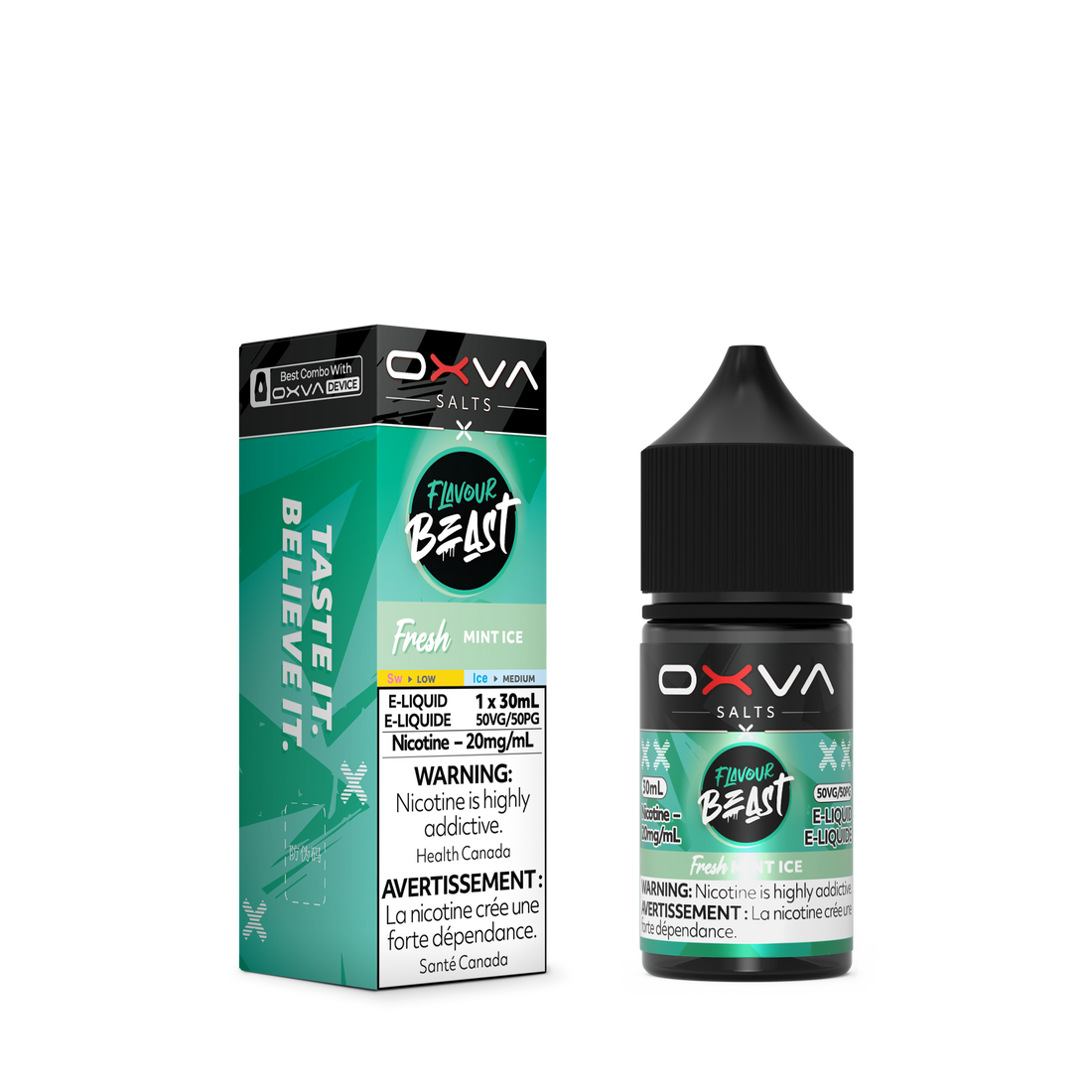 Flavour Beast x OXVA E-Liquid - Mint Ice