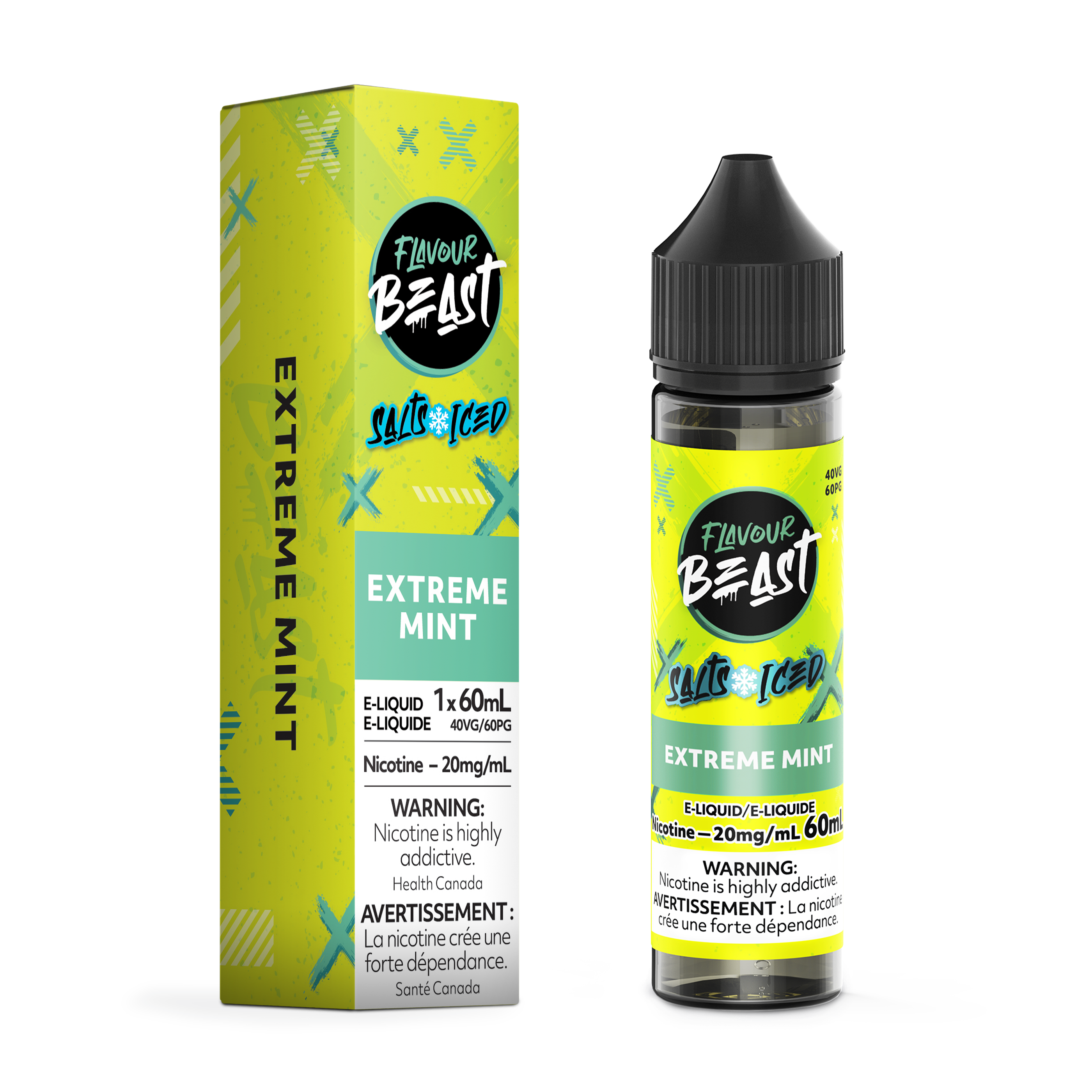 Flavour Beast E-Liquid - Extreme Mint Iced [MB]
