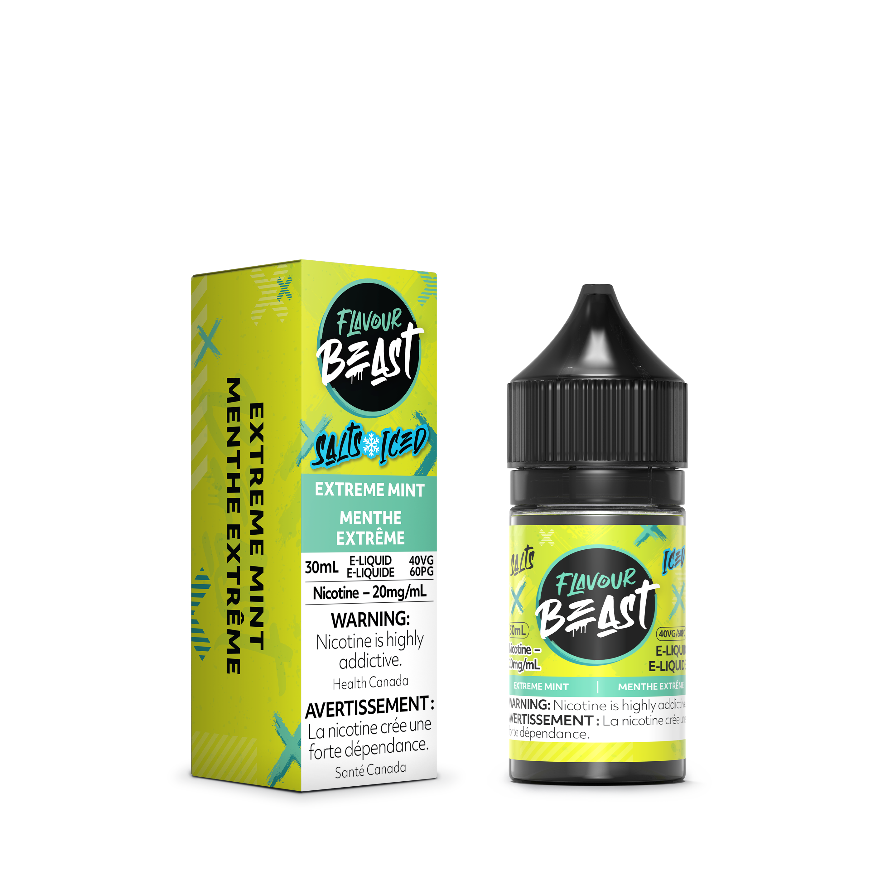 Flavour Beast E-Liquid - Extreme Mint Iced [MB]