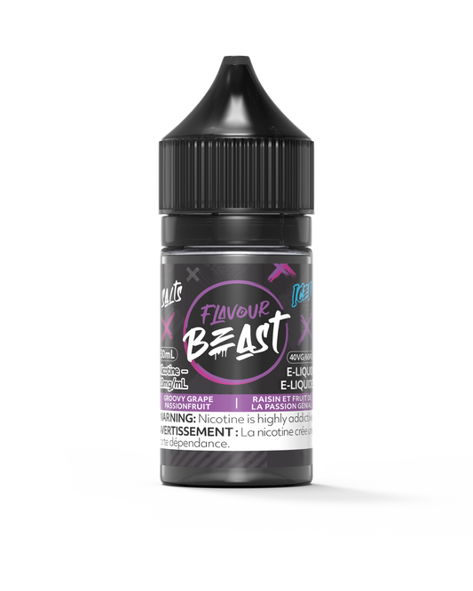 Flavour Beast E-Liquid - Groovy Grape Passionfruit Iced