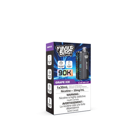 Flavour Burst Slide Starter Kit - Grape Ice