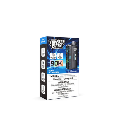 Flavour Burst Slide Starter Kit - Sour Blueberry