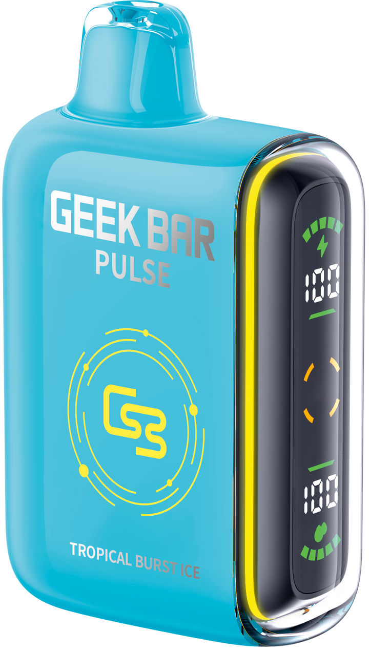 GeekBar Pulse - Tropical Burst Ice | Cold Turkey Vape Shop | Disposable GeekBar Pulse - Tropical Burst Ice | Cold Turkey Vape Shop | Disposable