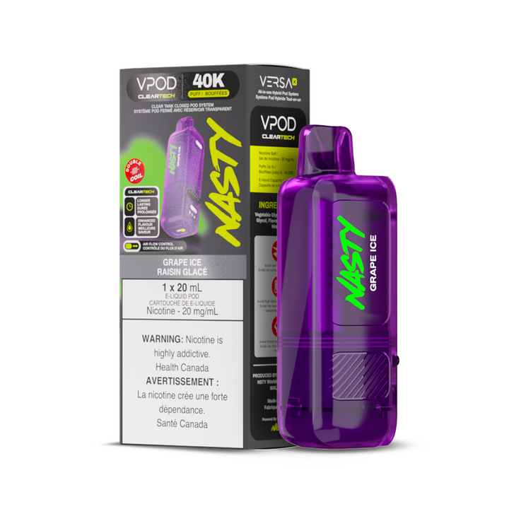 Nasty Versa - Grape Ice