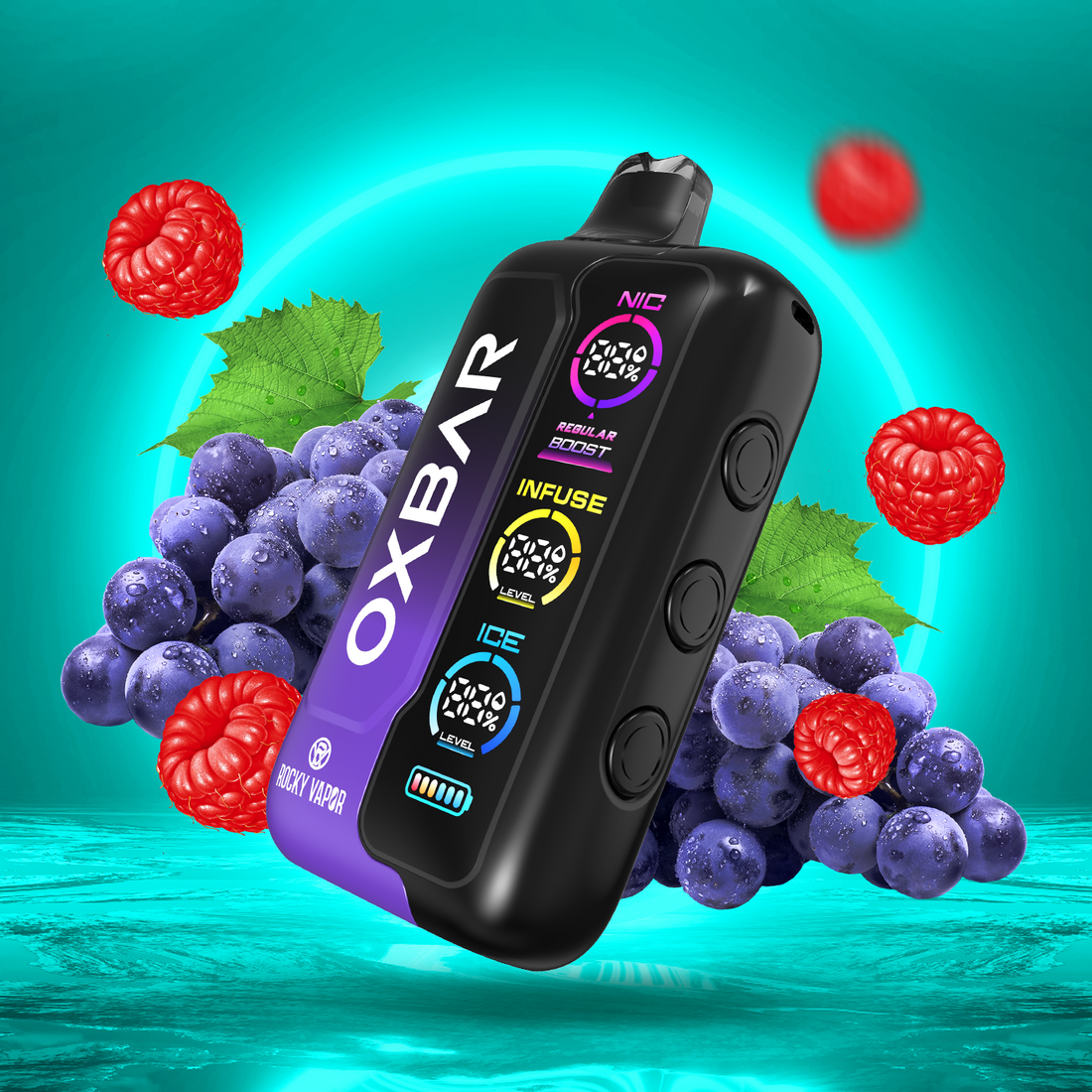 OXBAR Tri Fusion - Grape Raspberry [MB]