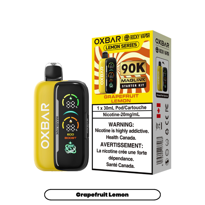 Oxbar Maglink Starter Kit - Grapefruit Lemon