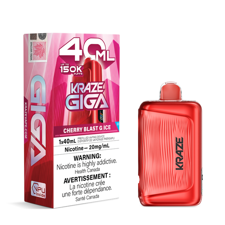 Kraze Giga - Cherry Blast G Ice