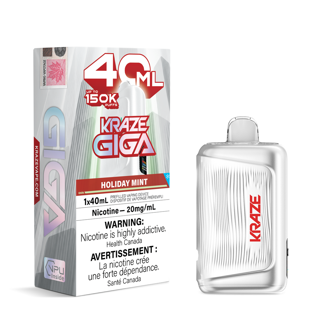 Kraze Giga - Holiday Mint