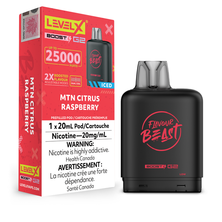 Level X Boost - Mtn Citrus Raspberry [MB]