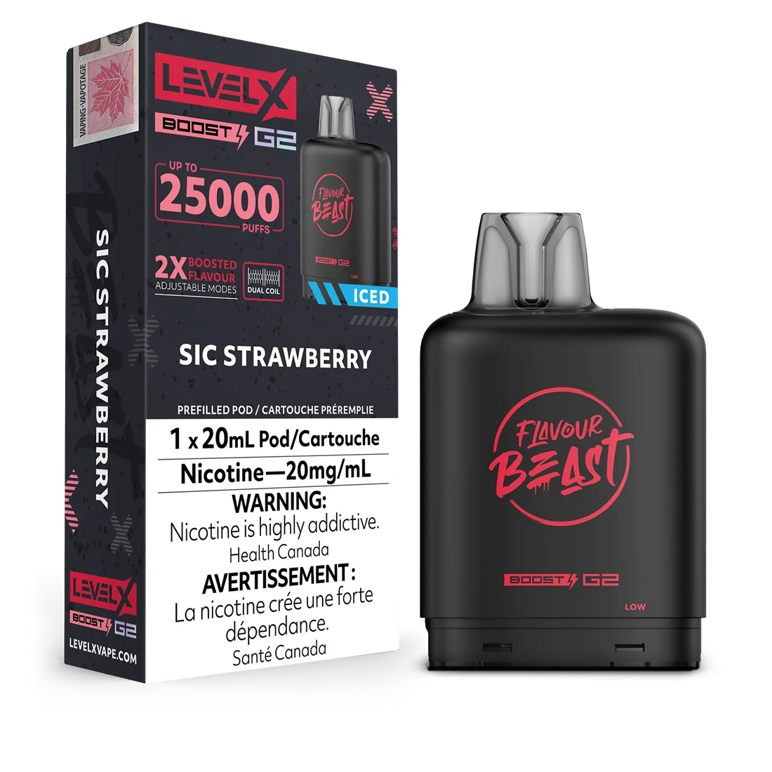 Level X Boost - Sic Strawberry Iced [MB]