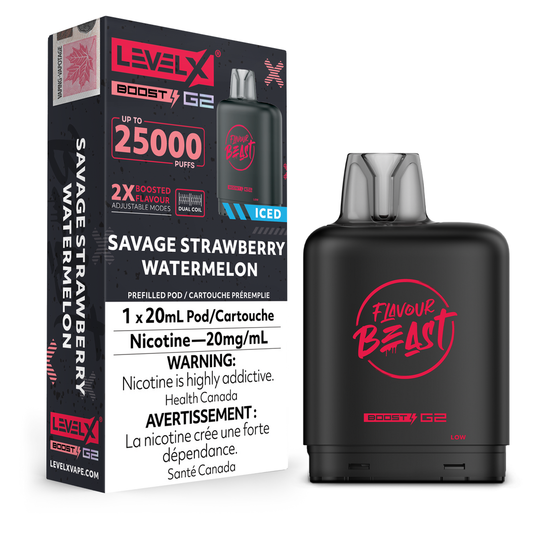 Level X Boost - Savage Strawberry Watermelon [MB]