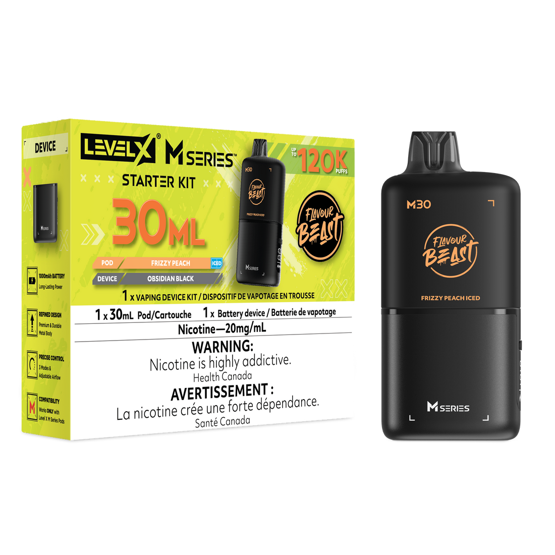 Level X M Starter Kit - Frizzy Peach Iced