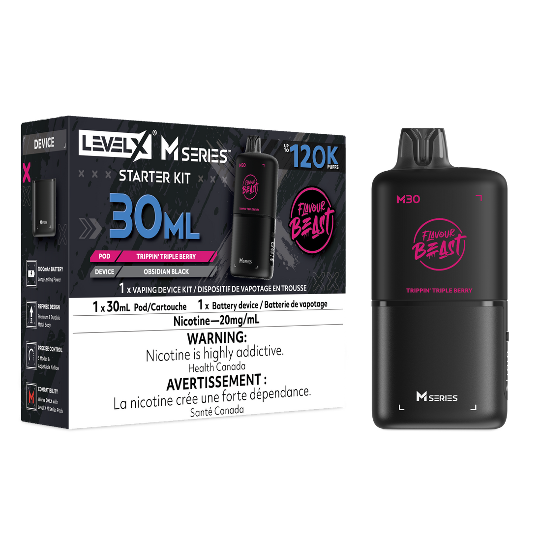 Level X M Starter Kit - Trippin' Triple Berry