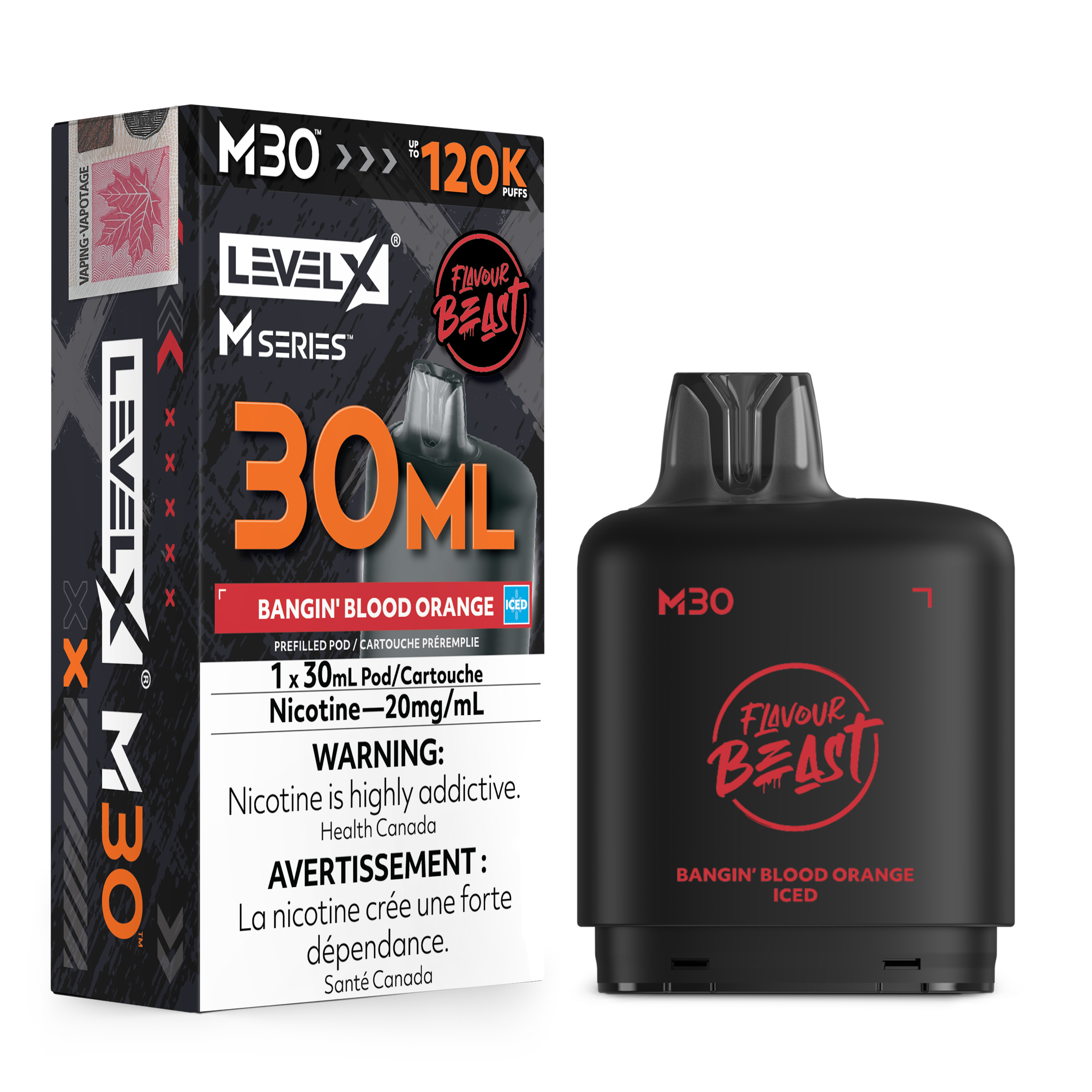 Level X M - Bangin' Blood Orange Iced