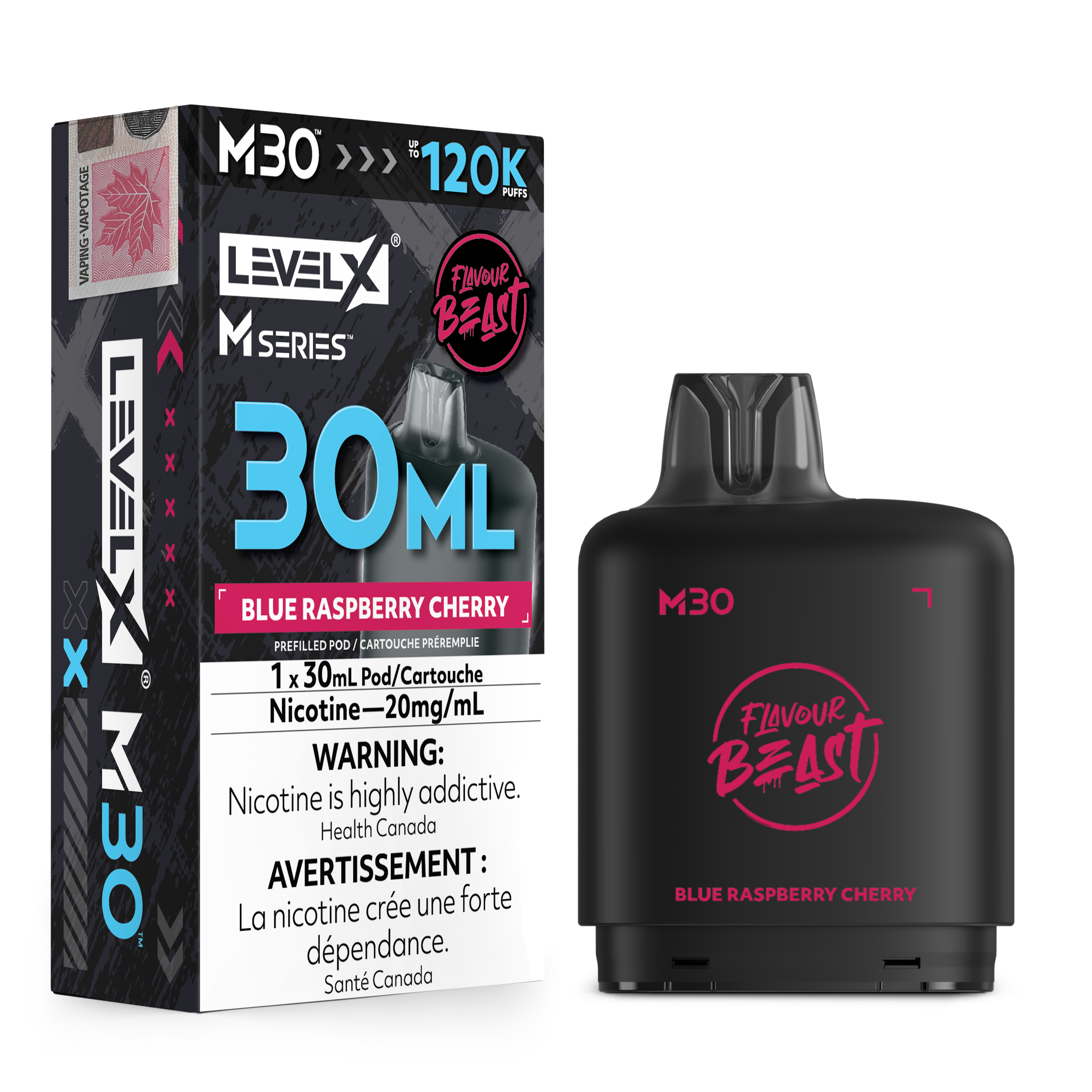 Level X M - Blue Raspberry Cherry