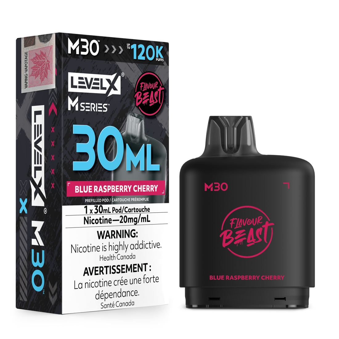 Level X M - Blue Raspberry Cherry
