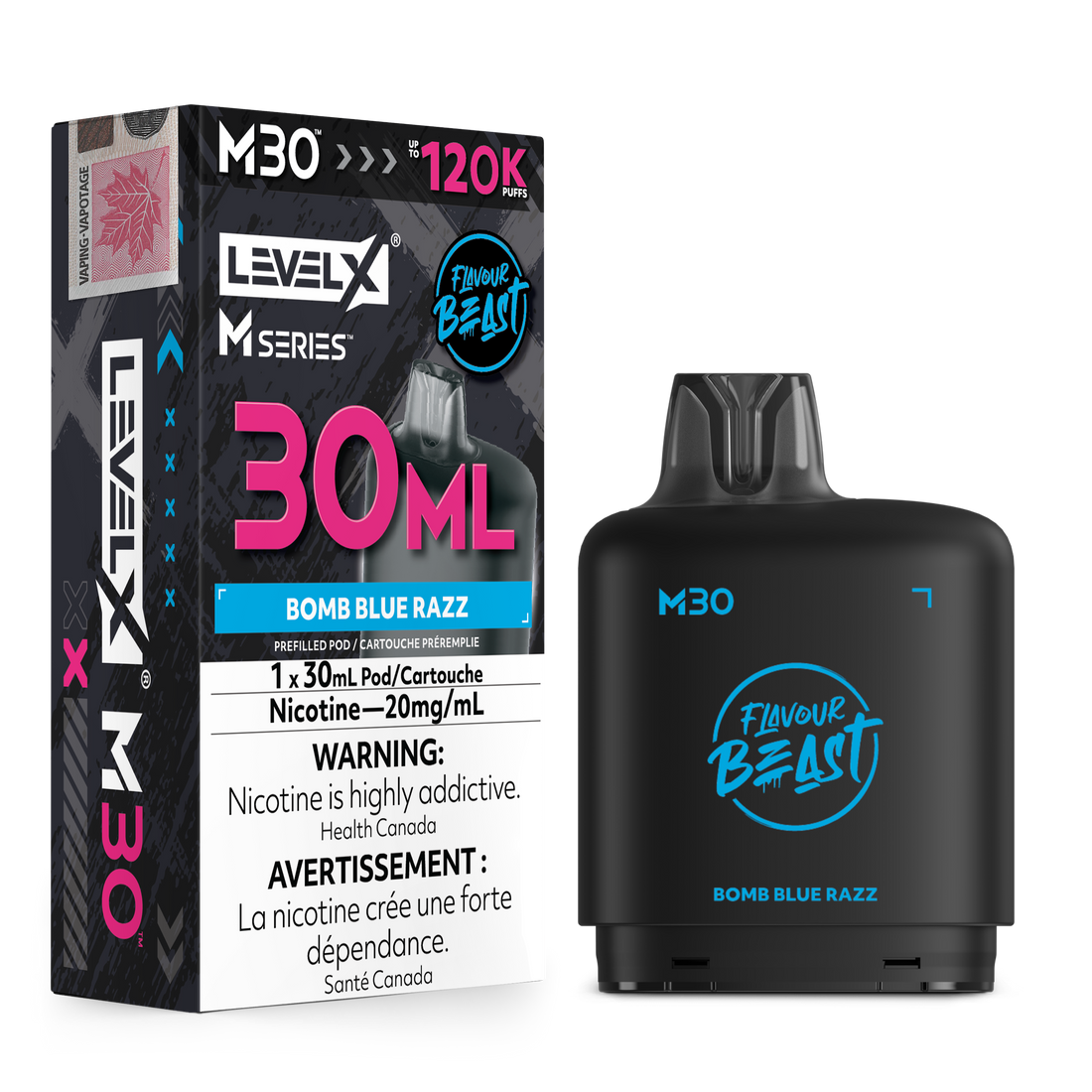 Level X M - Bomb Blue Razz
