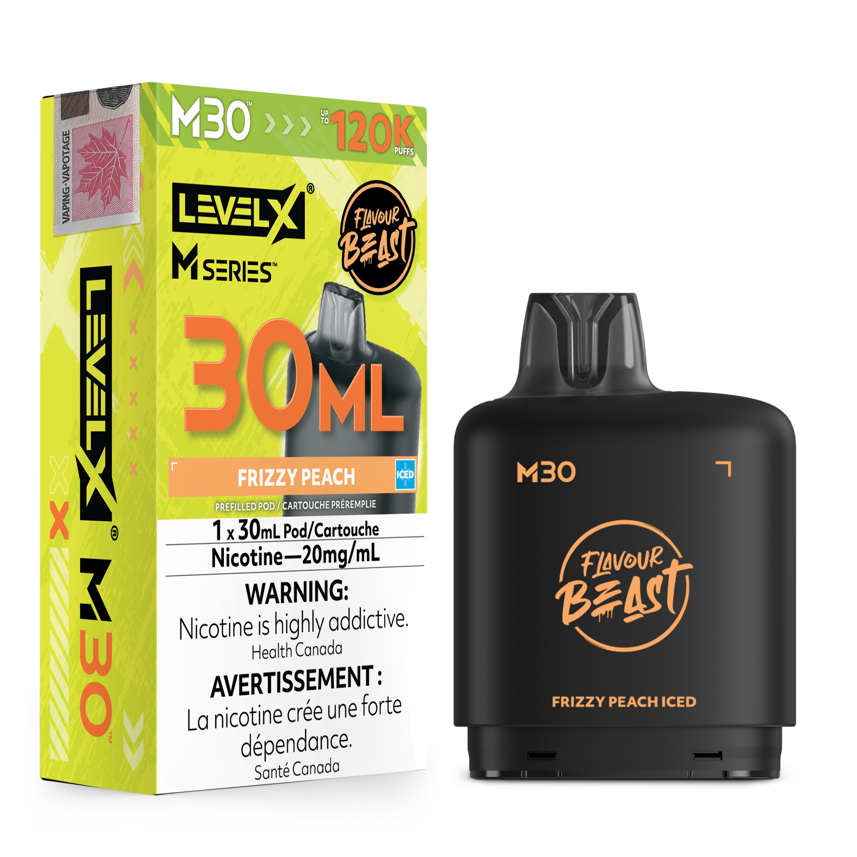 Level X M - Frizzy Peach Iced