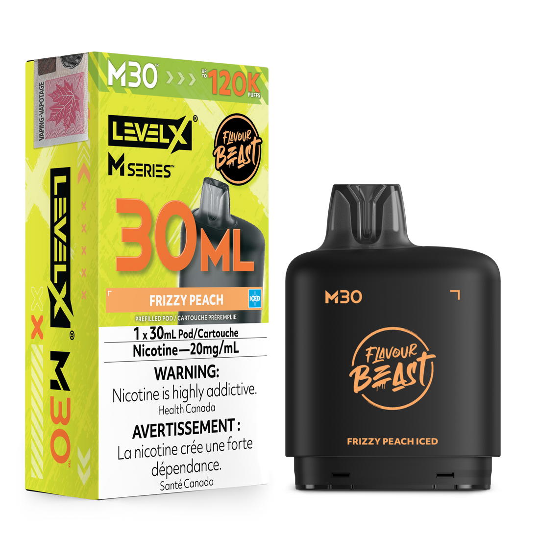 Level X M - Frizzy Peach Iced