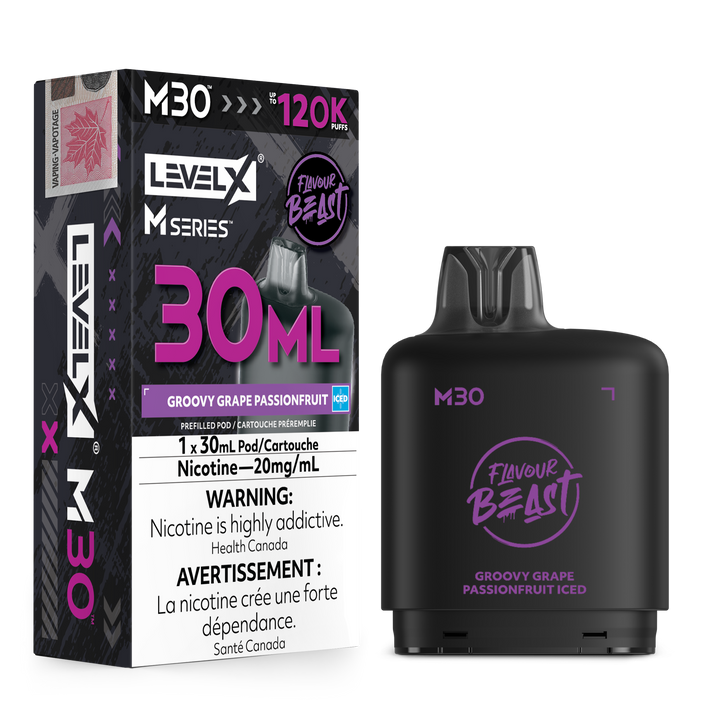 Level X M - Groovy Grape Passionfruit Iced