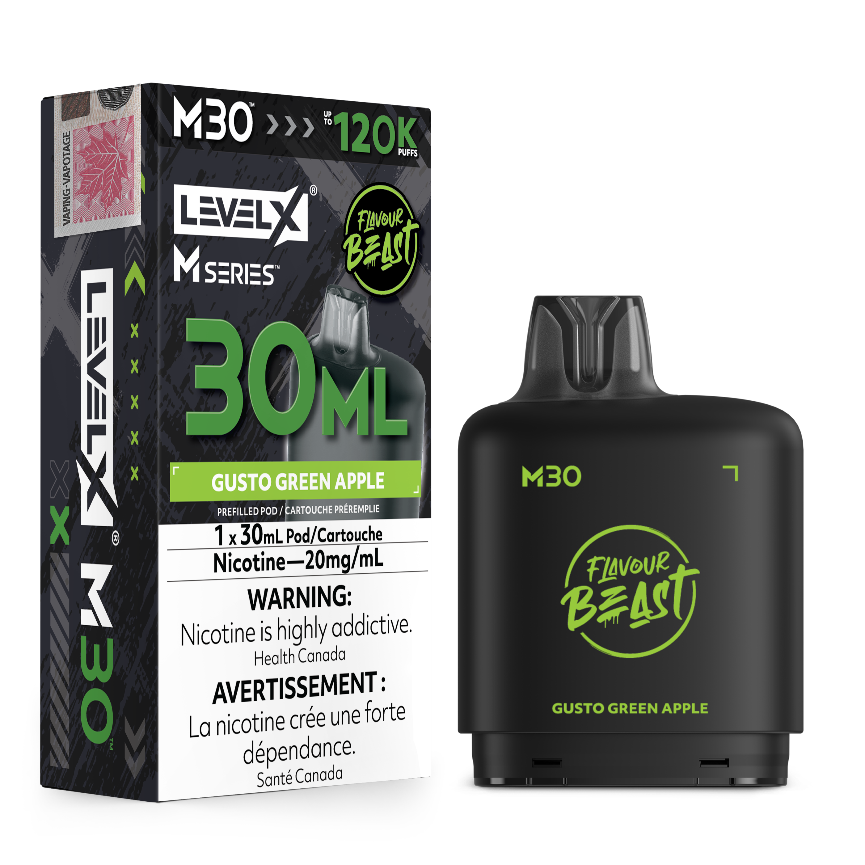 Level X M - Gusto Green Apple