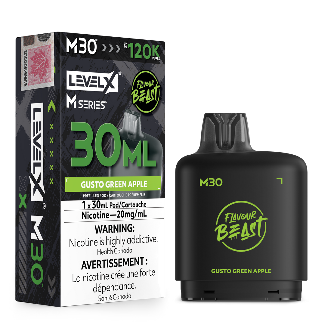 Level X M - Gusto Green Apple